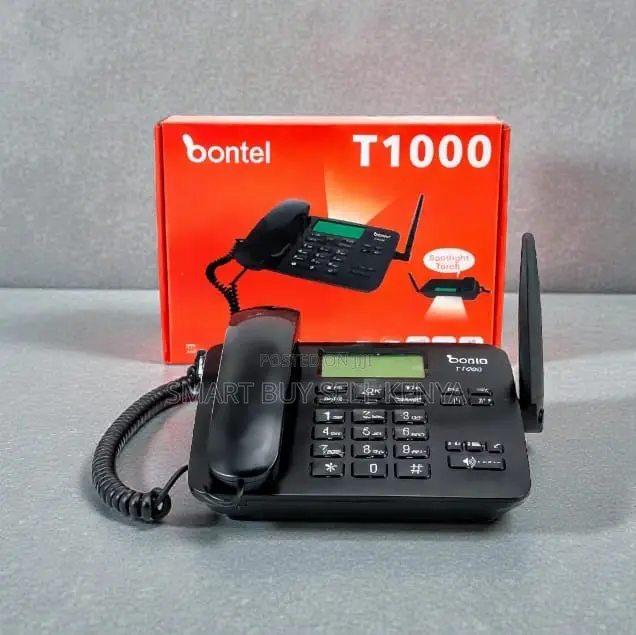 Bontel GSM Fixed Phone Large Capacity Phone Book 200 Contacts
