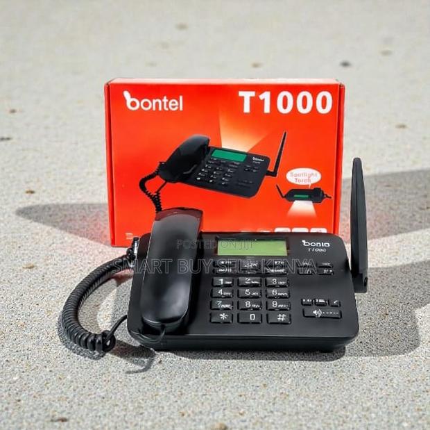 Bontel GSM Desktop Phone With 32 Polyphony Ringtones