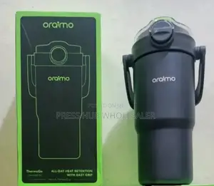 An Oraimo Thermogo 750ml Stainless Steel Insulated Thermos. 