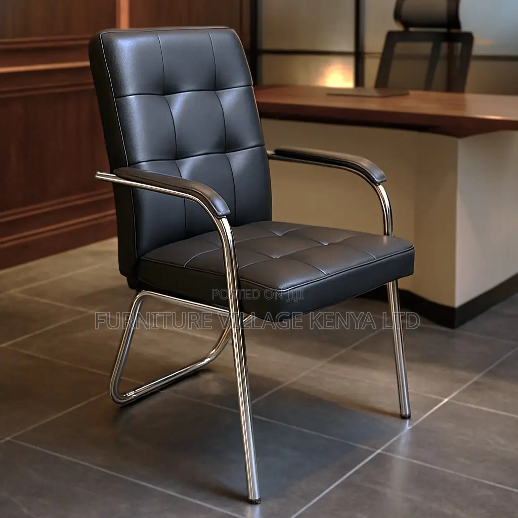 Office Leather Guest Chair