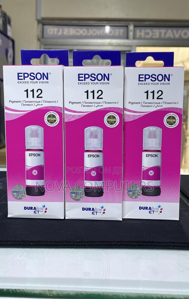 Epson 112 Magenta Ink for L6580, L6570, L6550, L6490– 70ml