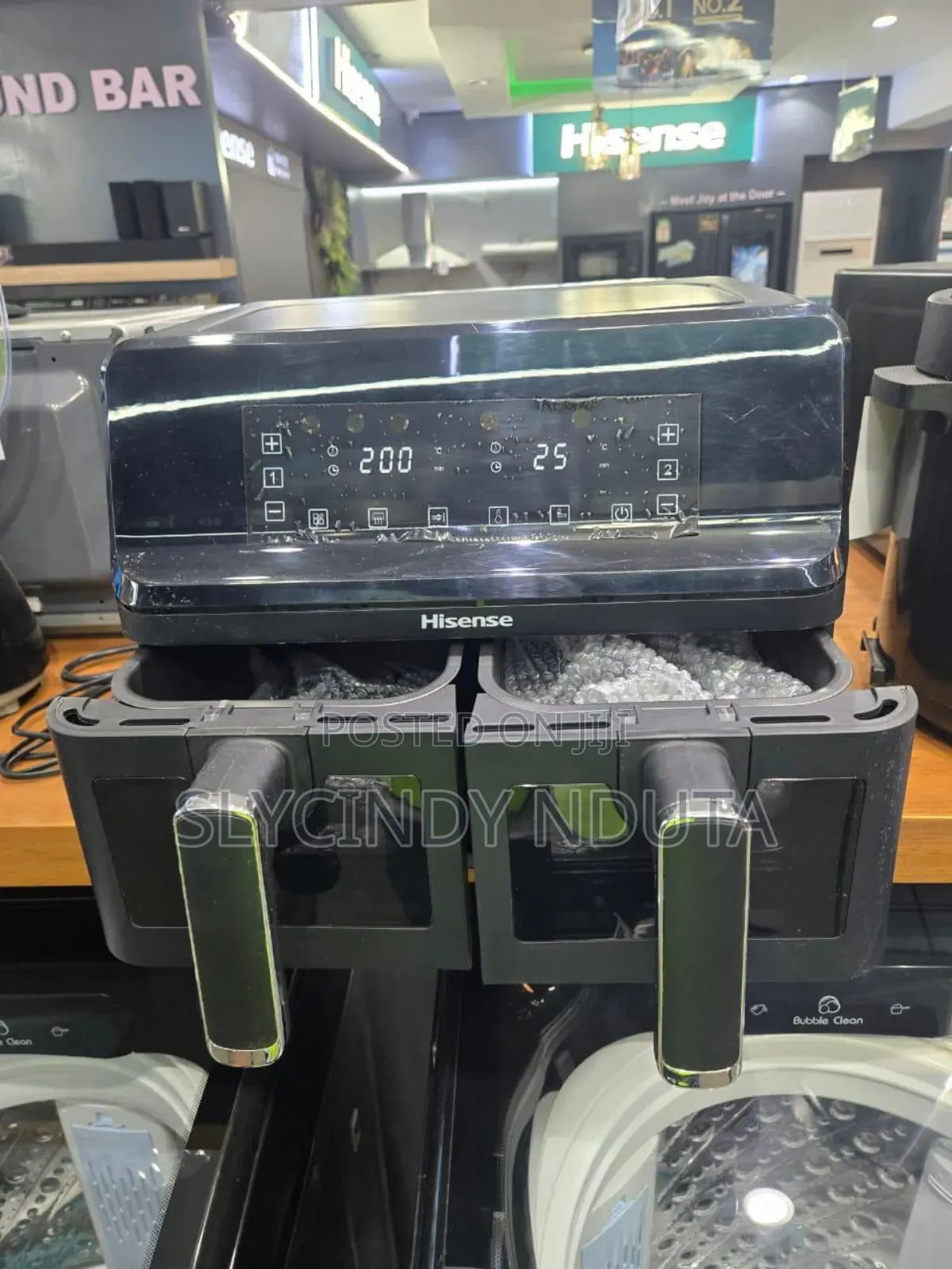 Hisense Double Air Fryer 8.6litres