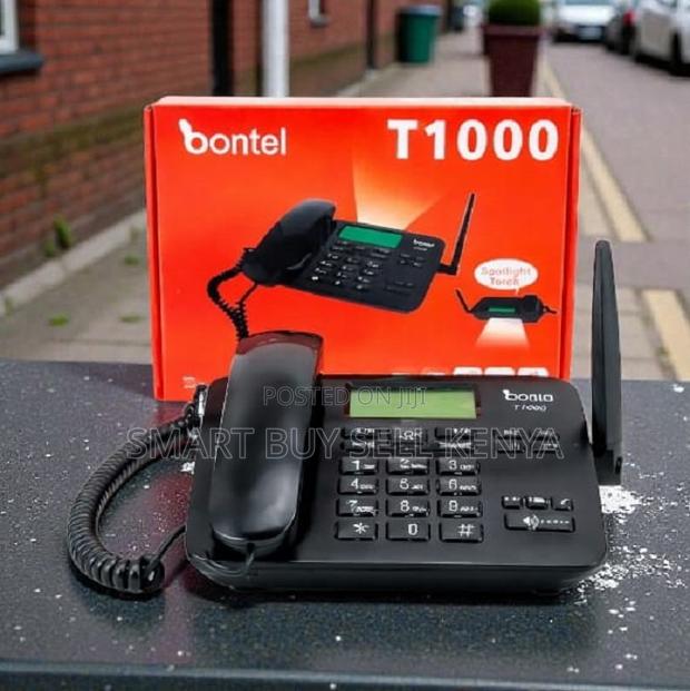 Bontel GSM Fixed Phone One Touch Dialing Loud Speaker