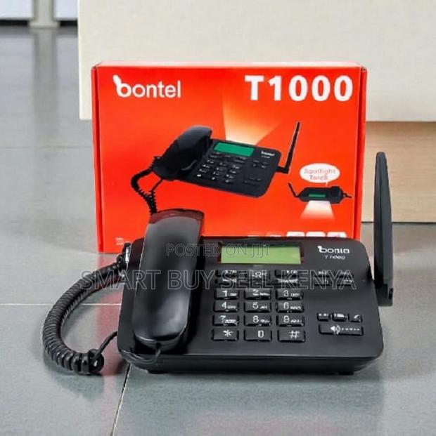 Bontel GSM Desktop Phone Better Network Fetch Wireless