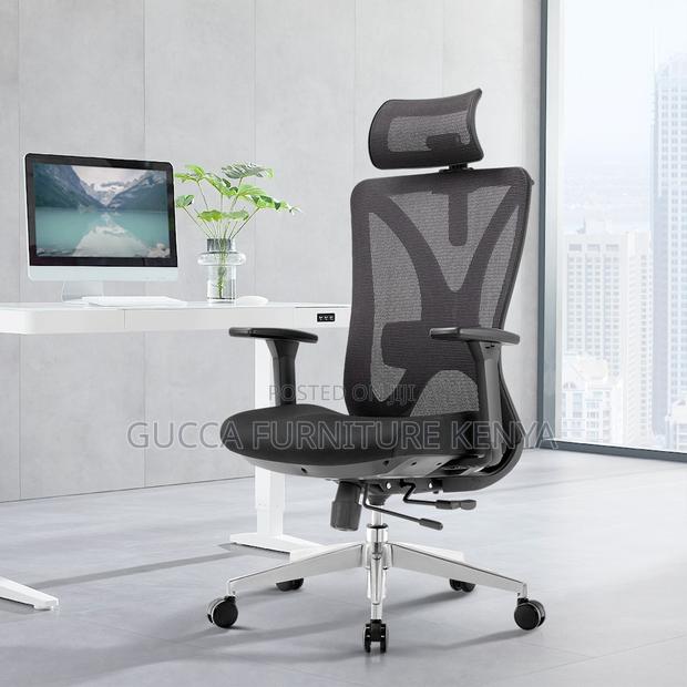 Executive High Back Mesh Executive Office Chair - thumbnail 9