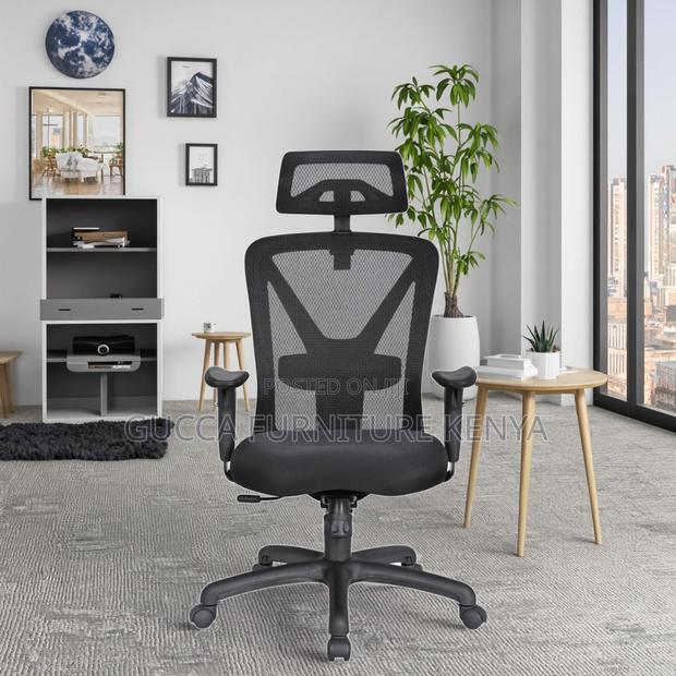 Executive High Back Mesh Executive Office Chair - thumbnail 12