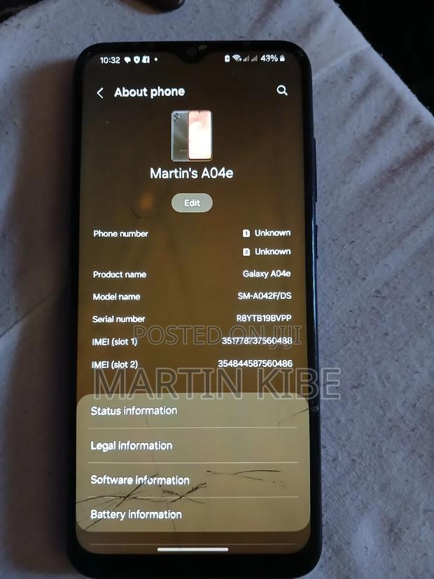 Samsung Galaxy A04e 64 GB Black - thumbnail 3