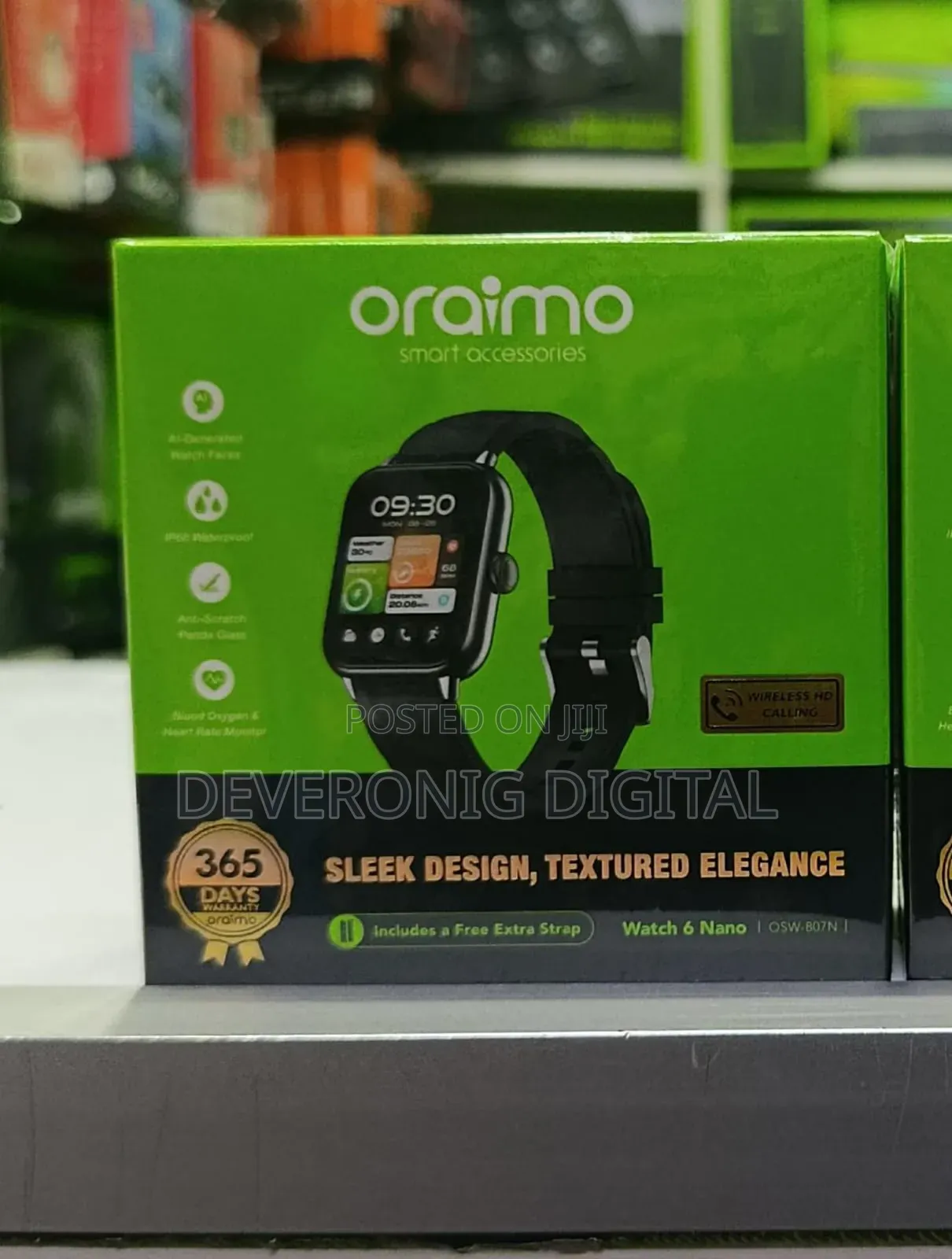 Oraimo Smart Watch 6nono