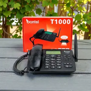 Bontel GSM Fixed Phone Loud Speaker Portable Design