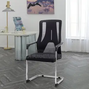 Mid Back Ergonomic Mesh Reception Chair