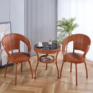 Dining Set : Modern Rattan Dining Set