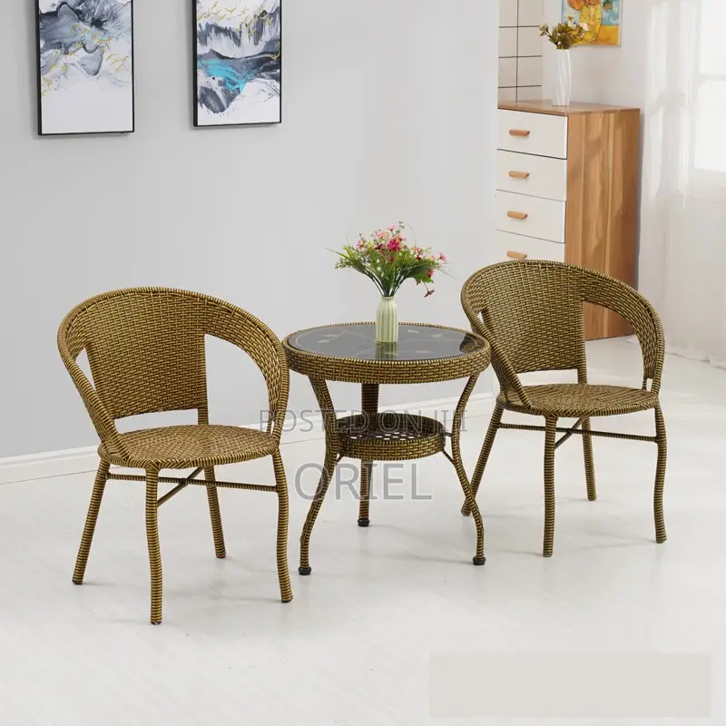 Dining Set : Modern Rattan Dining Set
