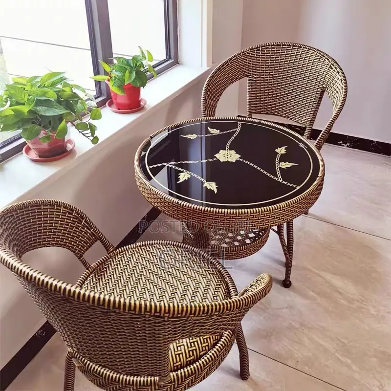 Dining Set : Modern Rattan Dining Set