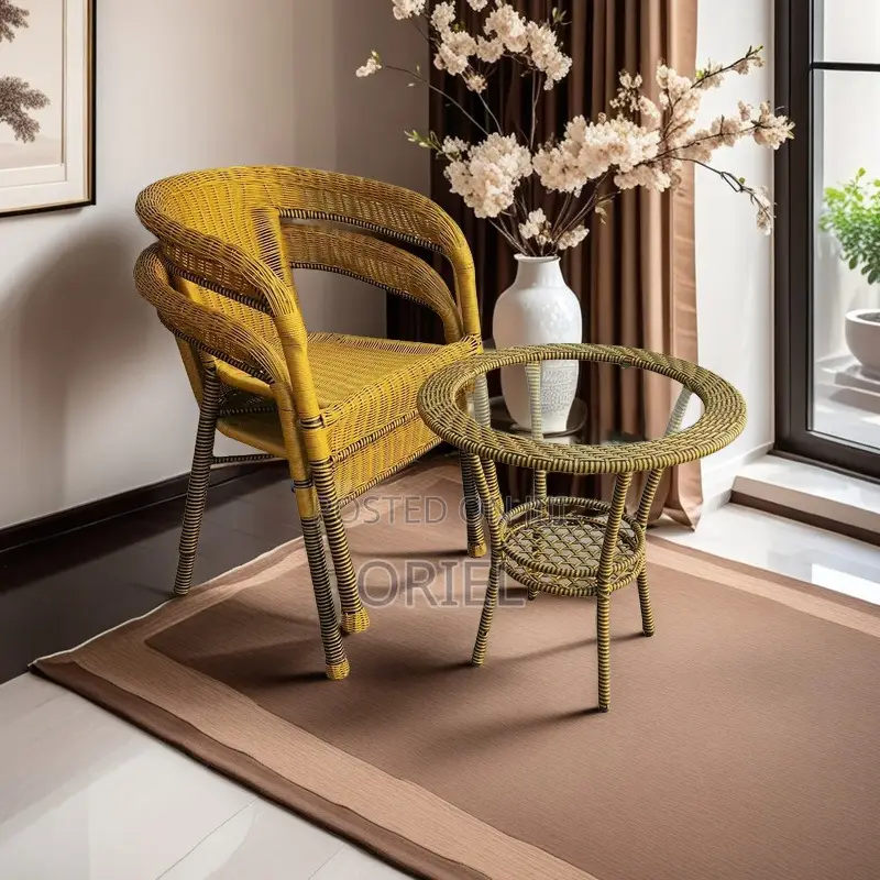 Dining Set : Modern Rattan Dining Set