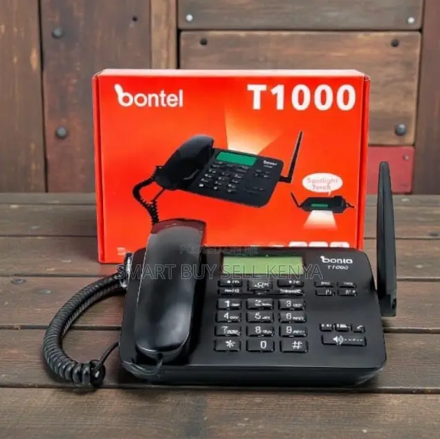 Bontel GSM Fixed Phone Rechargeable Portable Design