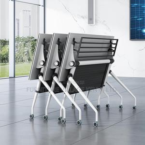 Folding Conference Table On Wheels - thumbnail 2