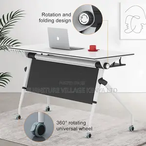 Folding Conference Table On Wheels
