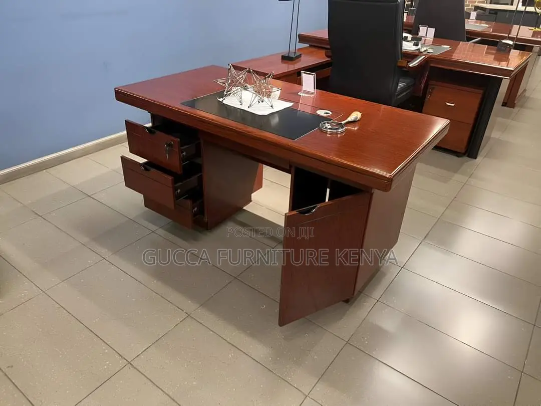 1.2 Meters Mahogany Executive Desk With Drawers