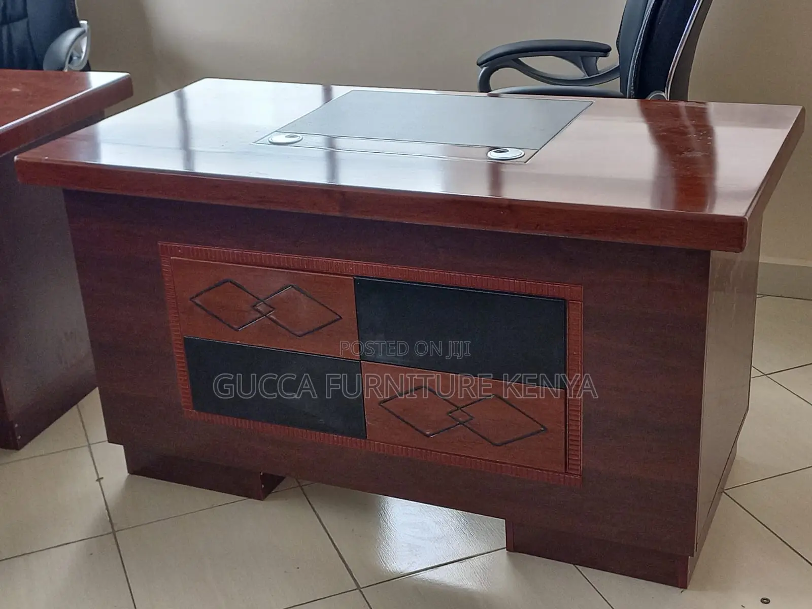 1.2 Meters Mahogany Executive Desk With Drawers