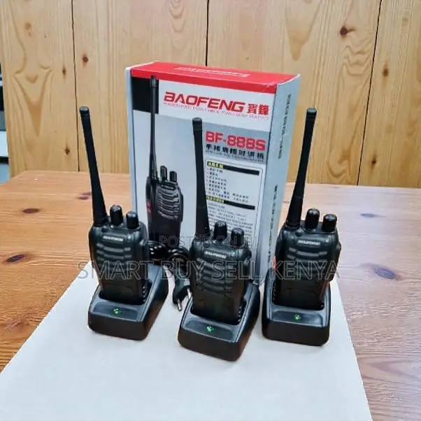 Baofeng Bf-888s 2-Way Radio 5km Range Handheld Security Radio
