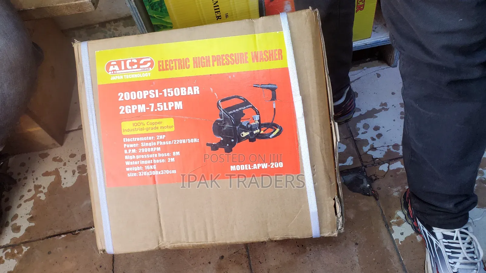 Aico Electric Car Pressure Washer Machine High Pressure