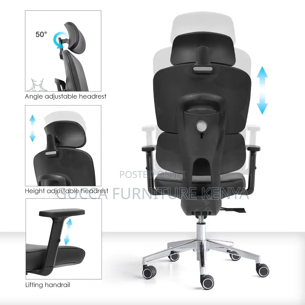 Modern Full Fabric Orthopedic Executive Chair