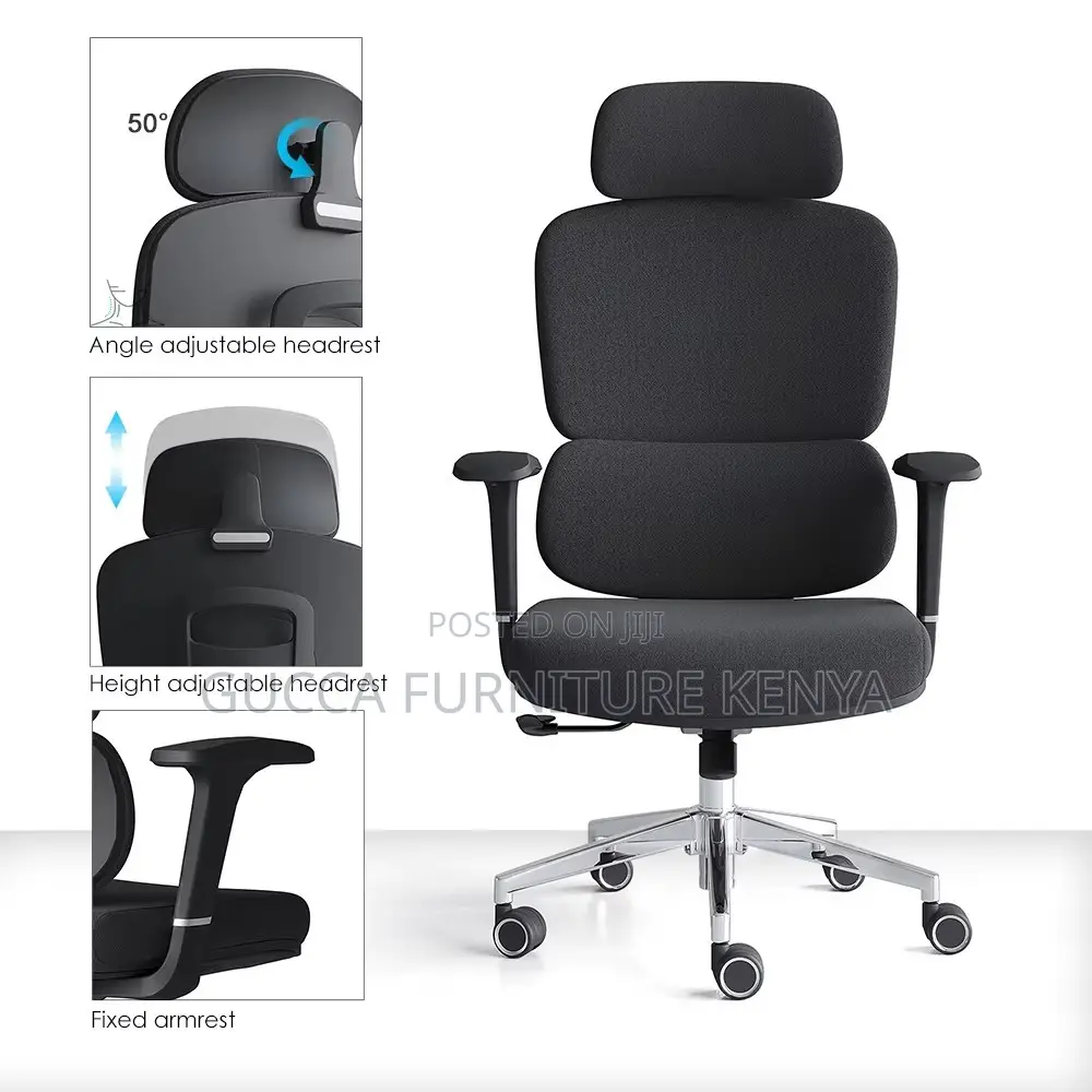 Modern Full Fabric Orthopedic Executive Chair