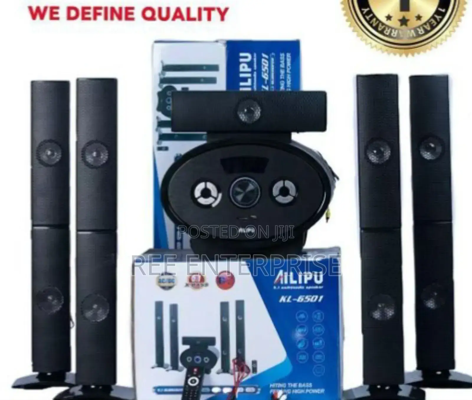 Ac/Dc Ailipu Kl-6501ad 5.1 Channel Home Theater