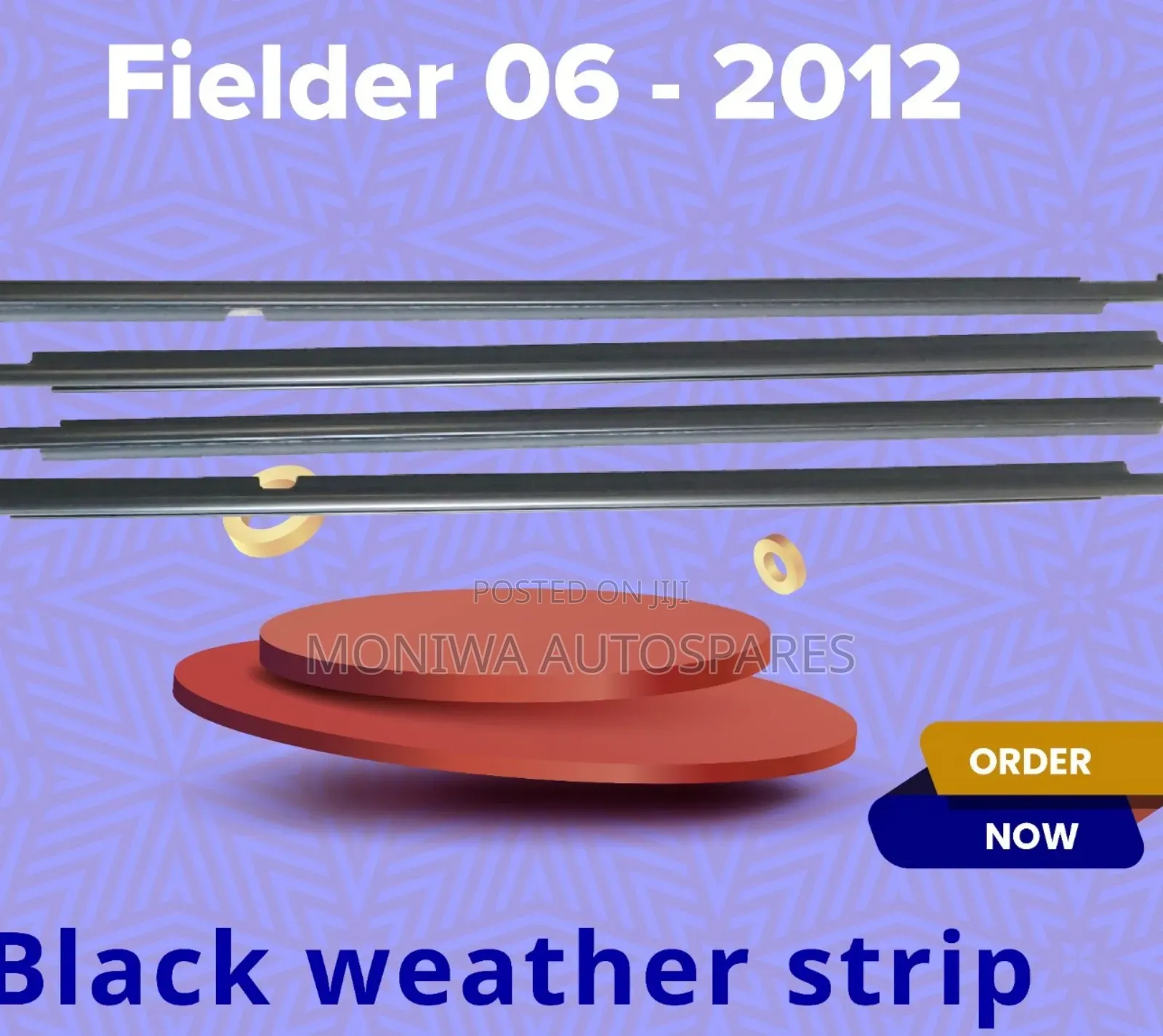 Weather Strip Toyota Fielder 2006-2012