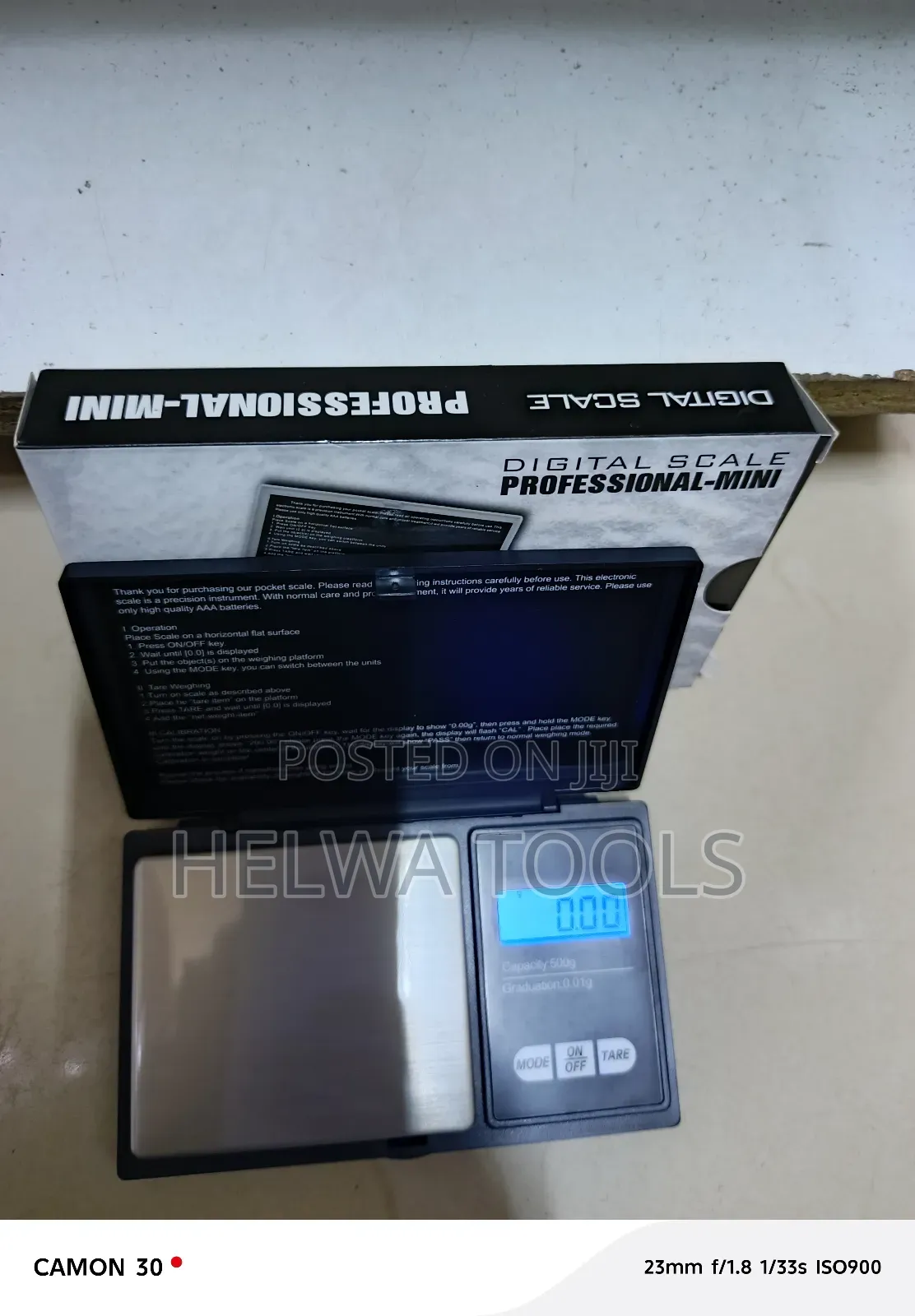 500g*0.01g Professional Mini Scale