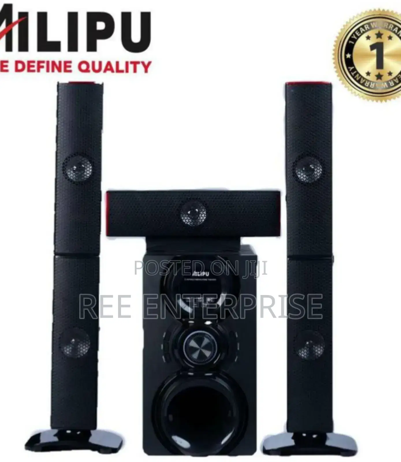 Kl-8302ad 3.1 8in Woofer Pro+ 60w+15w*3 Woofer
