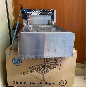 Heavy-Duty 6l Electric Deep Fryer for Home Café