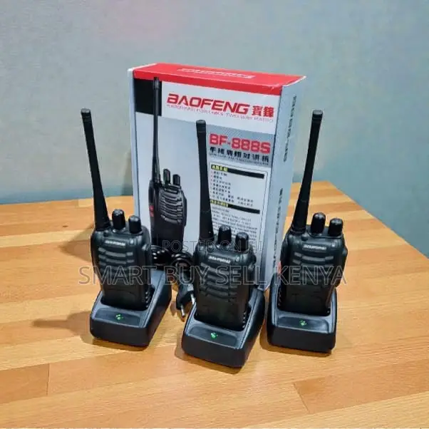 Baofeng Bf-888s Walkie Talkie 16 Channels Security Communication