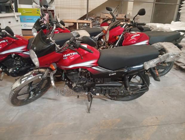 New Hero Hunter 150 2025 Red - thumbnail 2