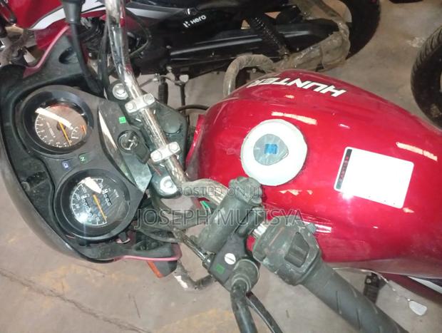 New Hero Hunter 150 2025 Red - thumbnail 3