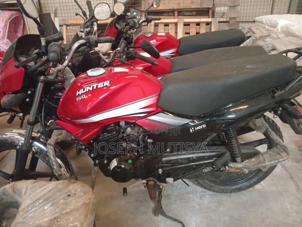 New Hero Hunter 150 2025 Red - thumbnail 4