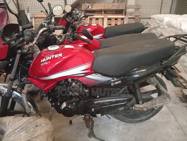 New Hero Hunter 150 2025 Red - thumbnail 5
