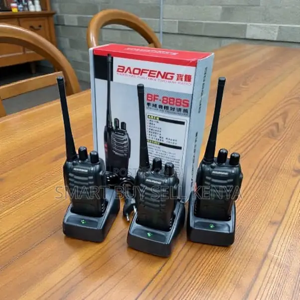 Baofeng Bf-888s Two Way Radio Handheld With Rechargeable Battery
