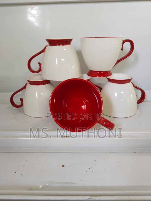 12 PCS White Ceramic Coffee/Tea Mugs,