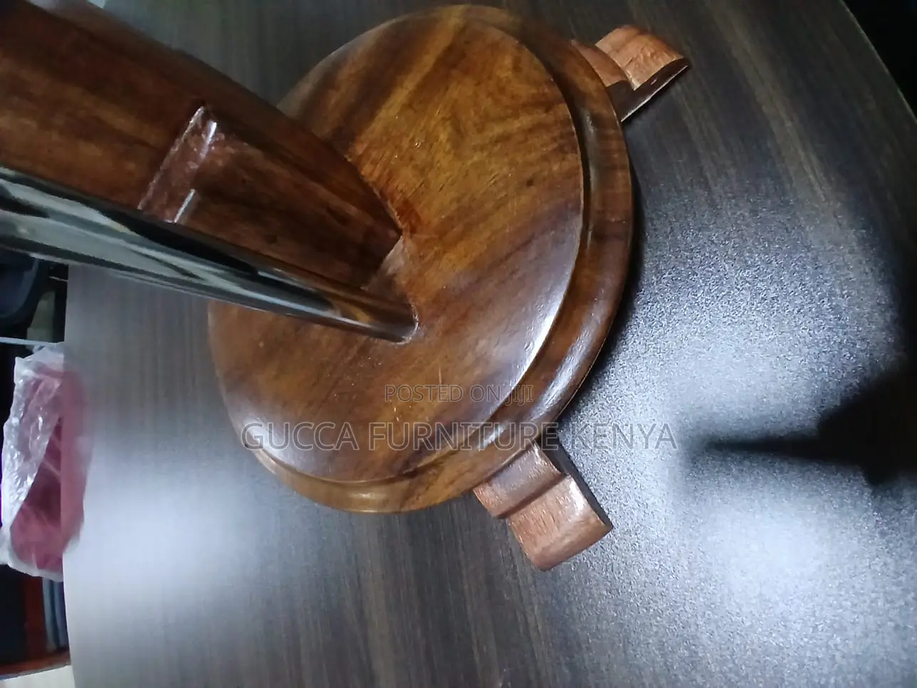 Executive Mahogany Office Coat Hanger