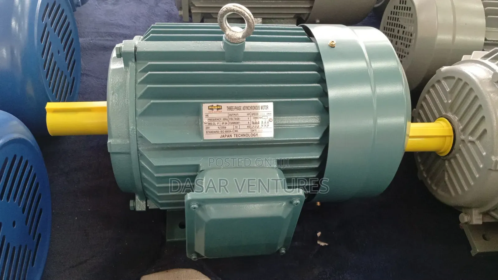 Motor 7.5hp Three Phase High Speed