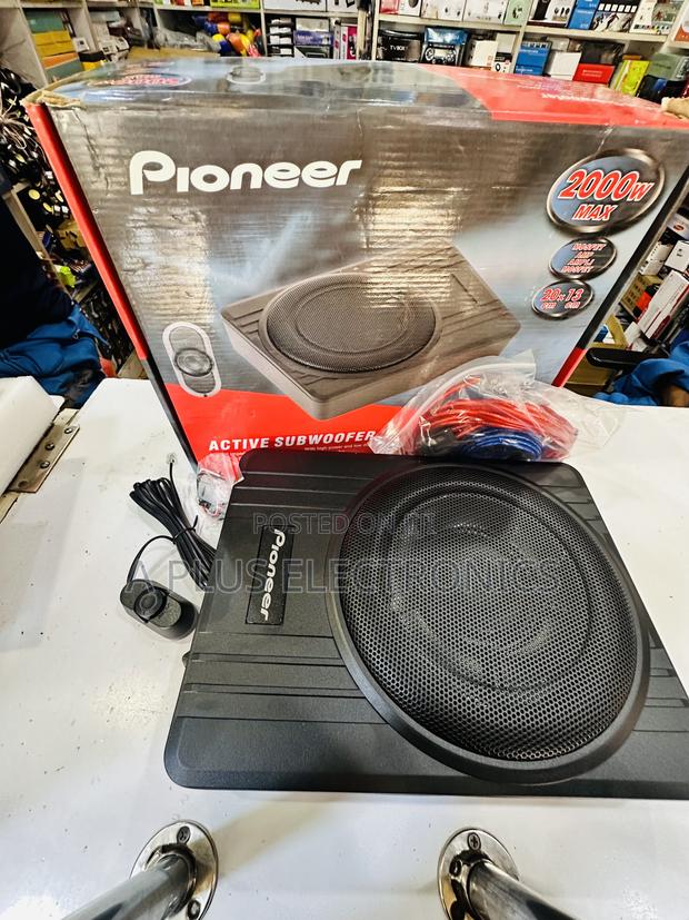 Pioneer Underseat Subwoofer Bw250 – Compact Car Bass System - thumbnail 2