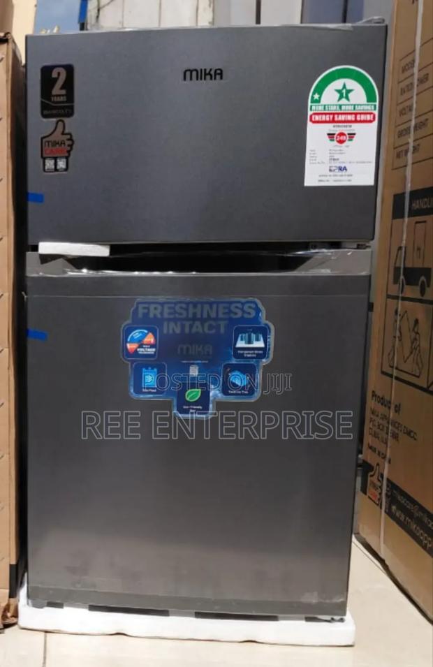*Mika  Fridge *86 *Litres Double Door Refrigerator