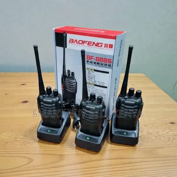 Baofeng Bf-888s Handheld 2-Way Radio for Security Communication