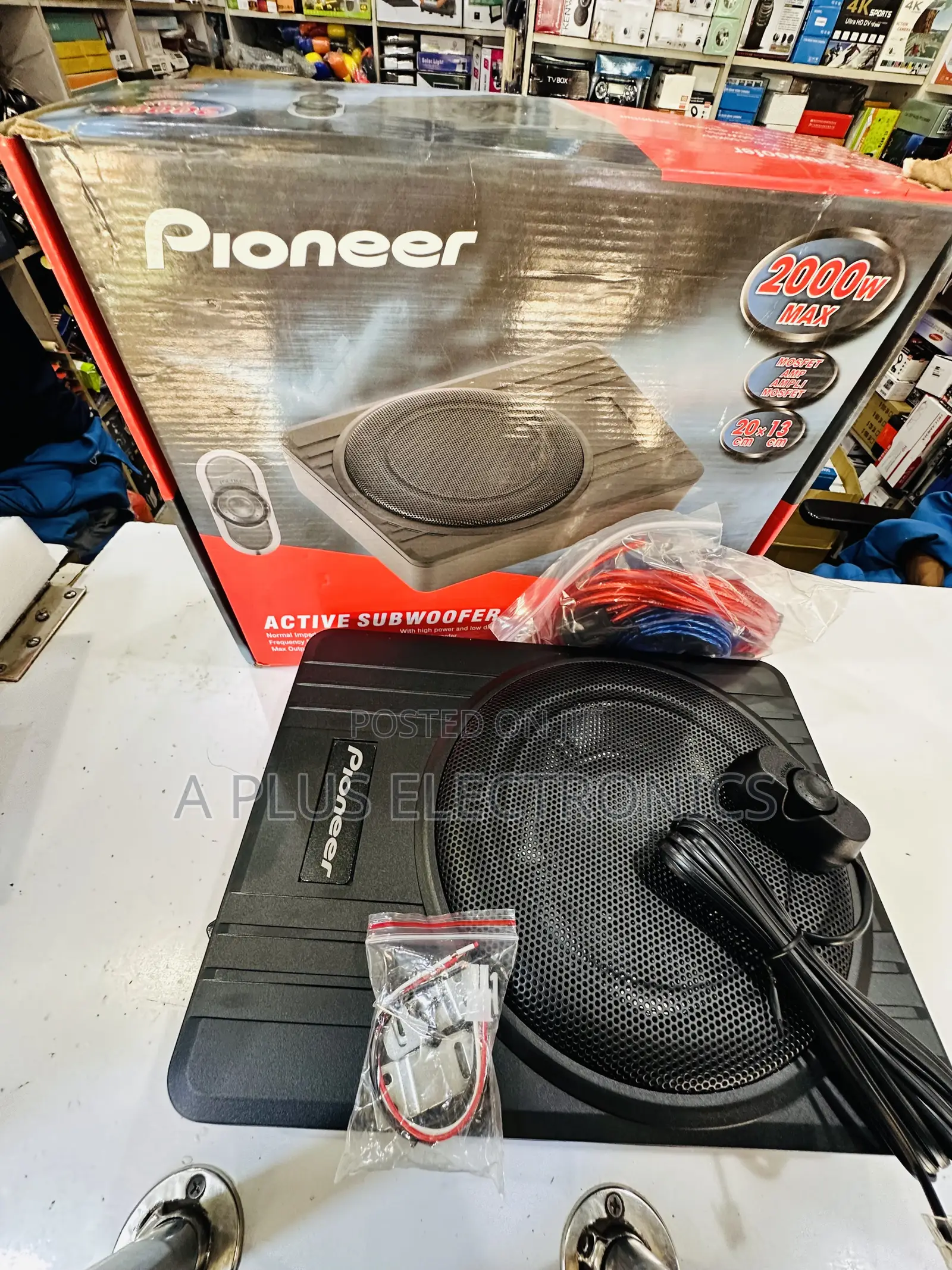 Pioneer Underseat Subwoofer Bw250 – Original Pioneer Car Sub