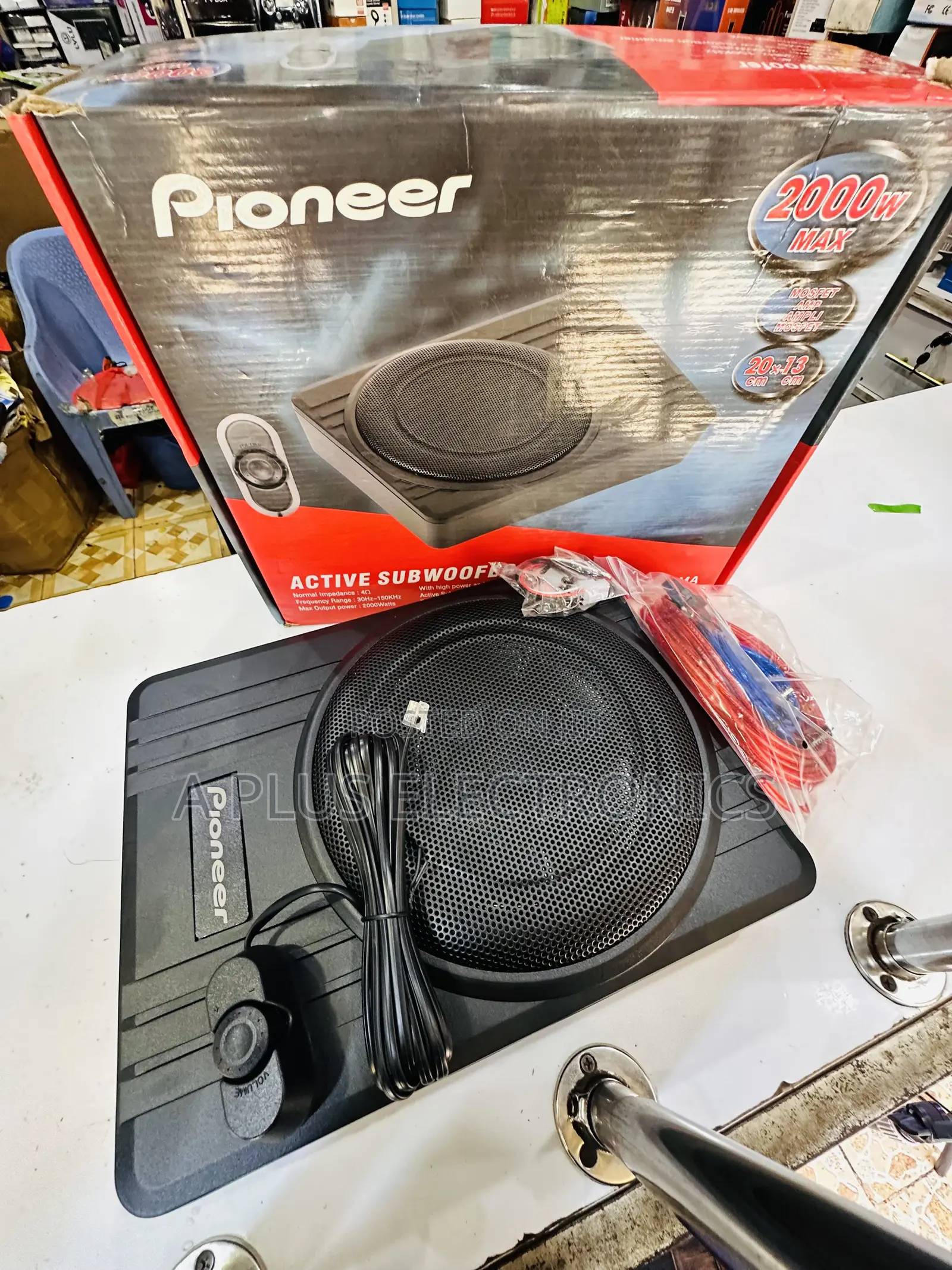 Pioneer Underseat Subwoofer Bw250 – High-Quality Car Audio Upgrade