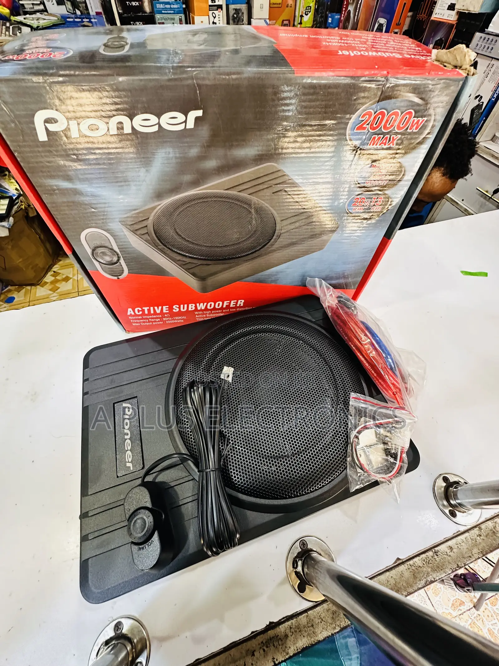 Pioneer Underseat Subwoofer Bw250 – Perfect Fit Under Any Seat