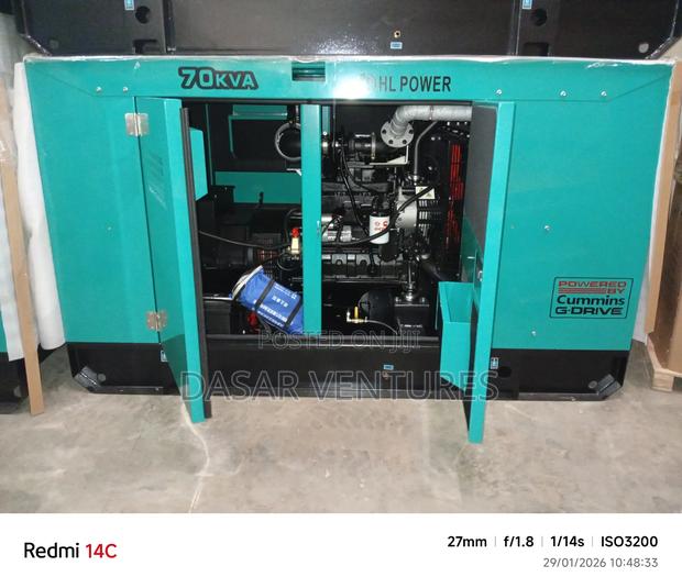 Generator Cummins 70kva Brand New - main view