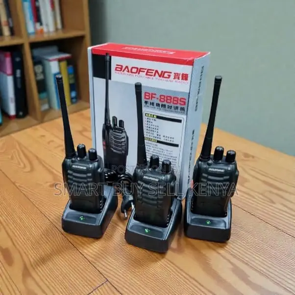 Baofeng Bf-888s Walkie Talkie 5km Range Clear Voice Calls