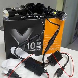 Motorcycles Headlamp Y10 Bulb H7 Led Projector High Low Beam Fog Lamp
